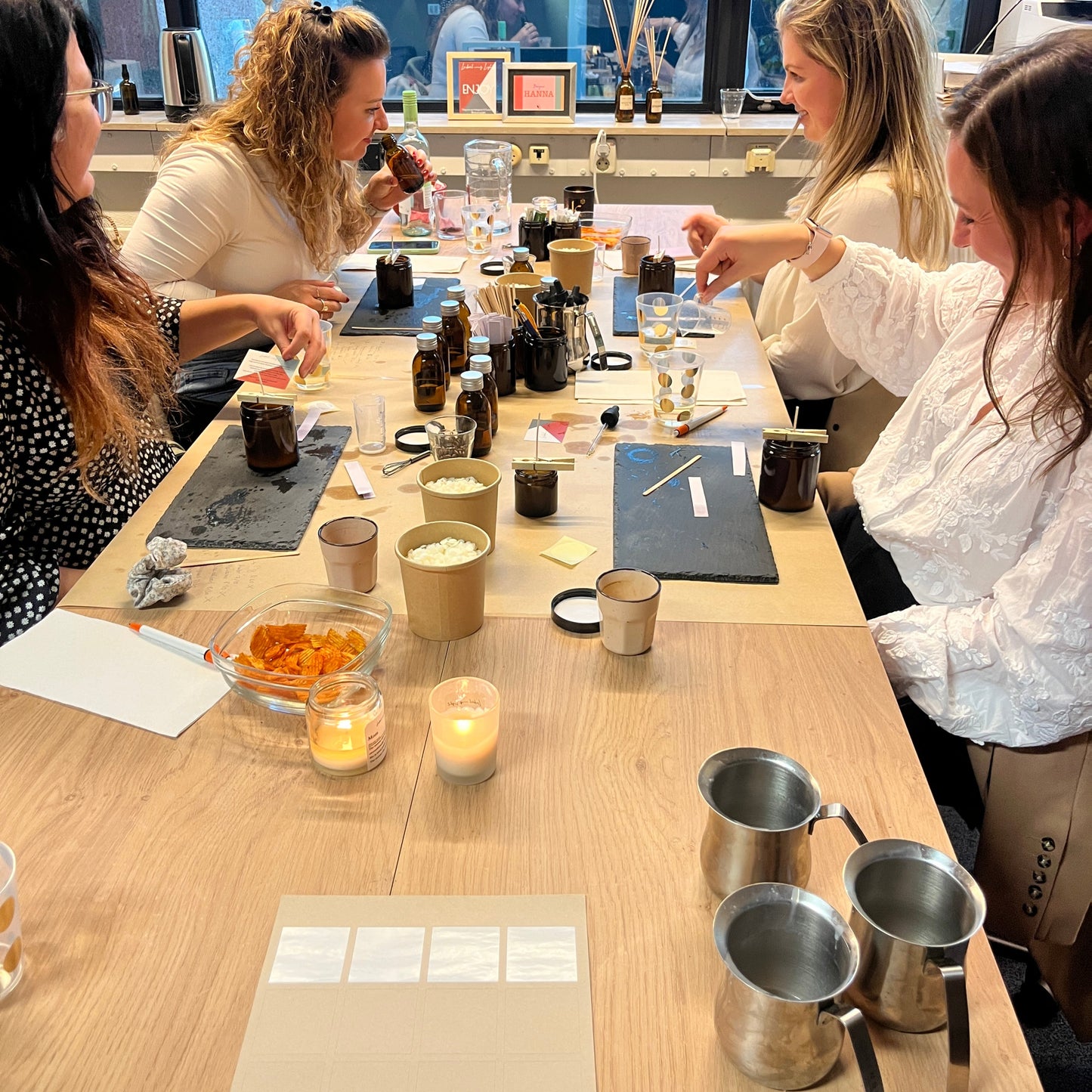 Workshop geurkaars maken oktober