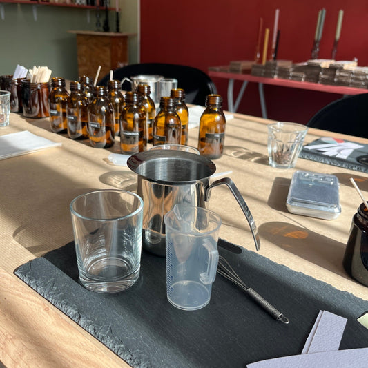 Workshop geurkaars maken 'Kerstvakantie' editie