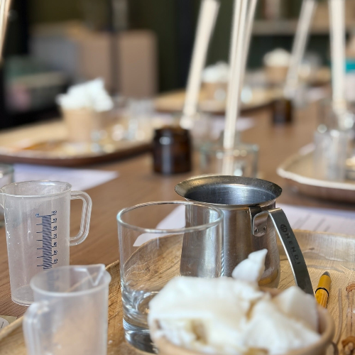 Workshop geurkaars maken december