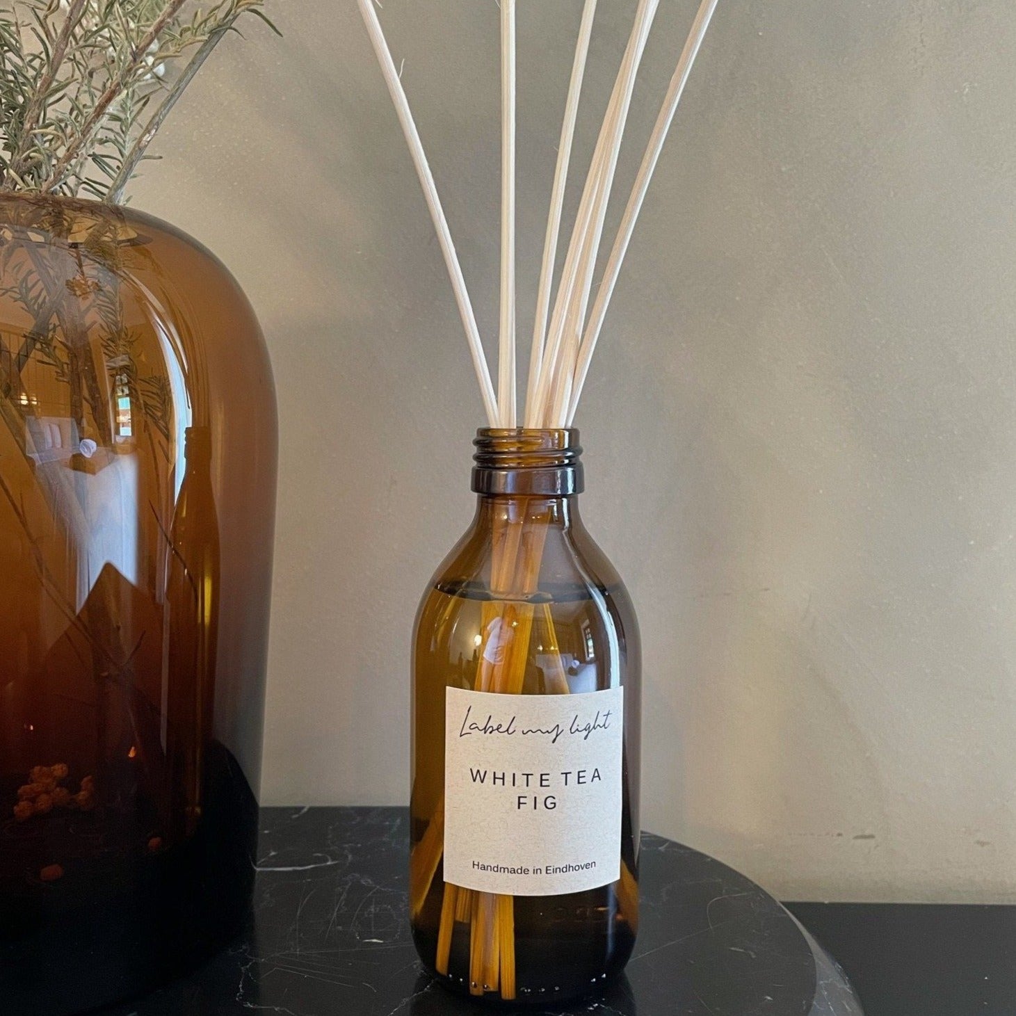 Geurstokjes Amber collectie 200ml - Label my Light