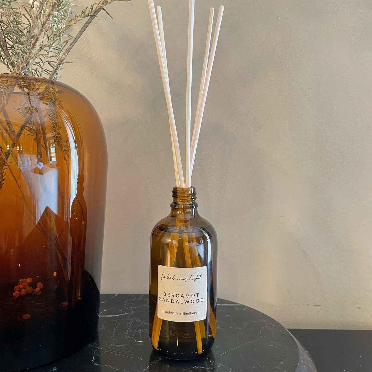 Geurstokjes Amber collectie 100ml - Label my Light