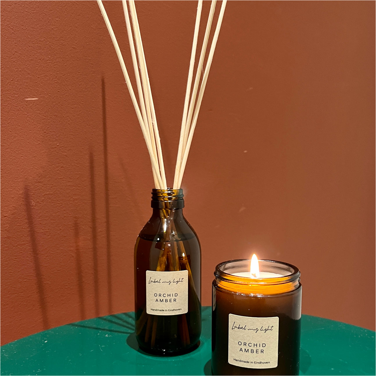 Geurstokjes Amber collectie 200ml - 10 maanden