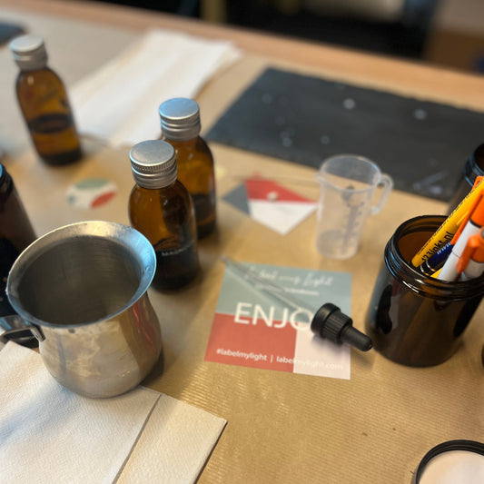 Workshop geurkaars maken augustus