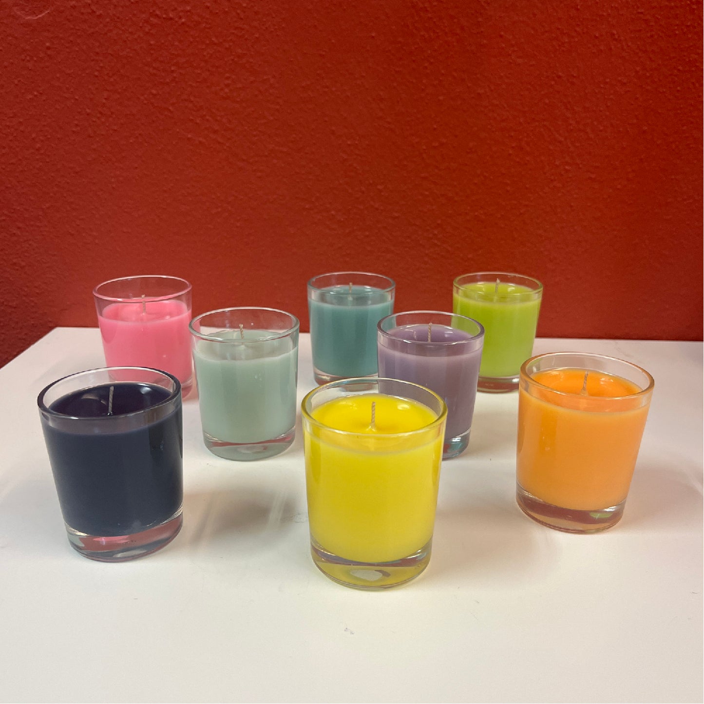 Colored scented candle 100ml
