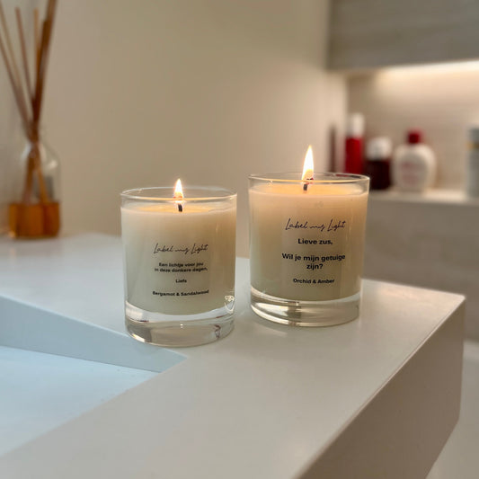 Scented candle Re-use collection 200ml - 40 hours 