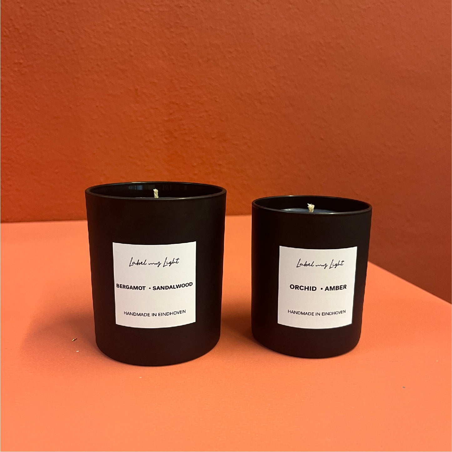 Scented candle Frosted black collection 240ml - 50 hours